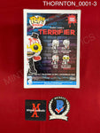 THORNTON_0001-P - Terrifier 1593 Art The Clown With Glasses CHASE Funko Pop! Autographed By David Howard Thornton