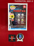 THORNTON_0001-P - Terrifier 1593 Art The Clown With Glasses CHASE Funko Pop! Autographed By David Howard Thornton