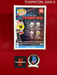 THORNTON_0003-P - Terrifier 1593 Art The Clown With Glasses CHASE Funko Pop! Autographed By David Howard Thornton