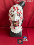 THORNTON_0092 - Art The Clown (Bloody Version) Trick Or Treat Studios Mask Autographed By David Howard Thornton