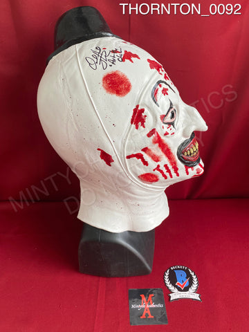 THORNTON_0092 - Art The Clown (Bloody Version) Trick Or Treat Studios Mask Autographed By David Howard Thornton
