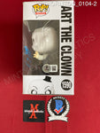 THORNTON_0104 - Terrifier 1590 Art The Clown Funko Pop! Autographed By David Howard Thornton