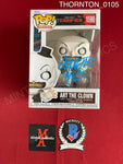 THORNTON_0105 - Terrifier 1590 Art The Clown Funko Pop! Autographed By David Howard Thornton