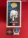 THORNTON_0107 - Terrifier 1590 Art The Clown Funko Pop! Autographed By David Howard Thornton