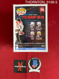 THORNTON_0108 - Terrifier 1592 Art The Clown (Bloody) Funko Pop! Autographed By David Howard Thornton