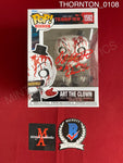 THORNTON_0108 - Terrifier 1592 Art The Clown (Bloody) Funko Pop! Autographed By David Howard Thornton
