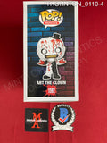 THORNTON_0110 - Terrifier 1592 Art The Clown (Bloody) Funko Pop! Autographed By David Howard Thornton