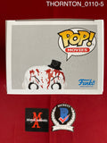 THORNTON_0110 - Terrifier 1592 Art The Clown (Bloody) Funko Pop! Autographed By David Howard Thornton