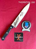 THORNTON_050 - Real 8" Steel Knife Autographed By David Howard Thornton