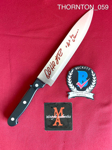 THORNTON_059 - Real 8" Steel Knife Autographed By David Howard Thornton