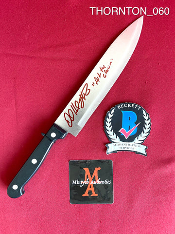 THORNTON_060 - Real 8" Steel Knife Autographed By David Howard Thornton