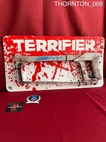 THORNTON_069 - Terrifier Trick Or Treat Studios Hacksaw Autographed By David Howard Thornton