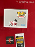 THORNTON_106 - Terrifier 3 1948 Art The Clown Funko Pop! Autographed By David Howard Thornton