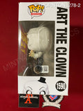 THORNTON_278 - Terrifier 1590 Art The Clown Funko Pop! Autographed By David Howard Thornton