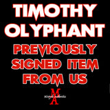 Timothy Olyphant PREVIOUSLY SIGNED ITEM Autograph Preorder