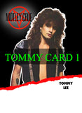 Tommy Lee Autograph TRADING CARD Preorder
