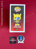 TRANSFORMERS_010 - Transformers 23 Bumblebee Funko Pop! Autographed By Megan Fox & Shia LaBeouf