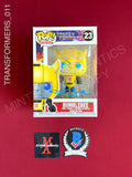 TRANSFORMERS_011 - Transformers 23 Bumblebee Funko Pop! Autographed By Megan Fox & Shia LaBeouf