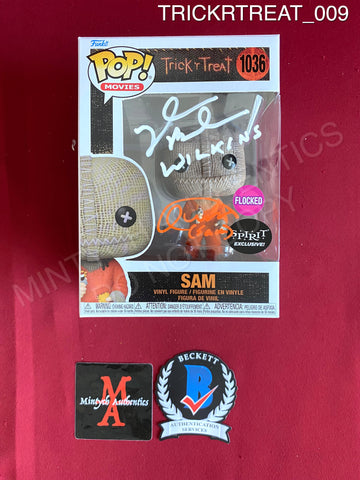 TRICKRTREAT_009 - Trick 'r Treat 1036 Sam Funko Pop! Autographed By Quinn Lord & Dylan Baker