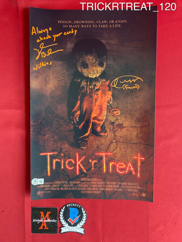 TRICKRTREAT_120 - 11x17 Photo Autographed By Quinn Lord & Dylan Baker