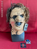 WAGNER_012 - Leatherface 2003 Trick Or Treat Studios Mask Autographed By Brett Wagner