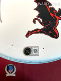 WARD_008 - White Black Sabbath 12" Evans Drum Head Autographed By Bill Ward