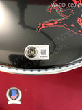 WARD_020 - Purple Black Sabbath 12" Remo Drum Head Autographed By Bill Ward