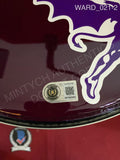 WARD_021 - Purple Black Sabbath 12" Remo Drum Head Autographed By Bill Ward