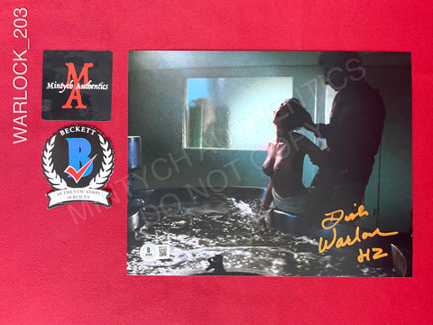 WARLOCK_203 - 8x10 Photo Autographed By Dick Warlock