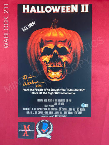 WARLOCK_211 - 11x17 Photo Autographed By Dick Warlock