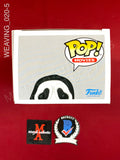WEAVING_020 - Ghost Face 1607 Ghost Face Funko Pop! Autographed By Samara Weaving