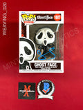 WEAVING_020 - Ghost Face 1607 Ghost Face Funko Pop! Autographed By Samara Weaving