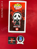 WEAVING_021 - Ghost Face 1607 Ghost Face Funko Pop! Autographed By Samara Weaving