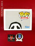 WEAVING_022 - Ghost Face 1607 Ghost Face Funko Pop! Autographed By Samara Weaving