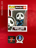 WEAVING_024 - Ghost Face 1607 Ghost Face Funko Pop! Autographed By Samara Weaving