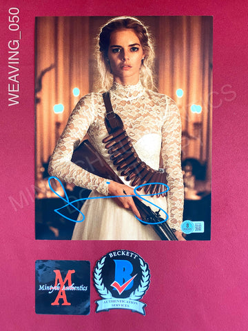 WEAVING_050 - 8x10 Photo Autographed By Samara Weaving