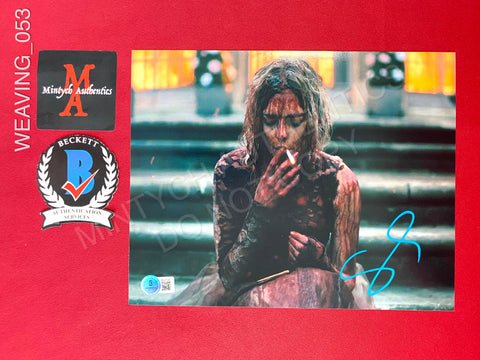 WEAVING_053 - 8x10 Photo Autographed By Samara Weaving