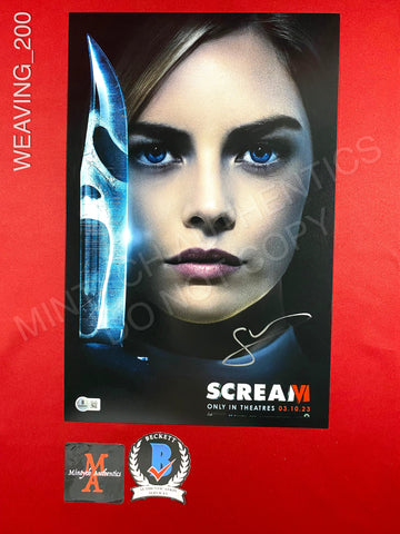 WEAVING_200 - 11x17 Photo Autographed By Samara Weaving