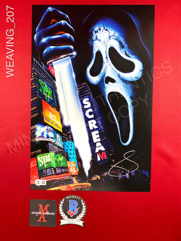 WEAVING_207 - 11x17 Photo Autographed By Samara Weaving