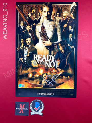 WEAVING_210 - 11x17 Photo Autographed By Samara Weaving