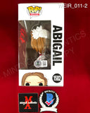 WEIR_011 - Abigail 1582 Abigail Pop Funko Pop! Autographed By Alisha Weir
