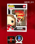 WEIR_011 - Abigail 1582 Abigail Pop Funko Pop! Autographed By Alisha Weir
