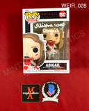 WEIR_028 - Abigail 1582 Abigail Pop Funko Pop! Autographed By Alisha Weir