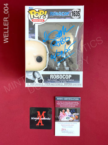 WELLER_004 - Robocop 1635 Robocop Funko Pop! Autographed By Peter Weller
