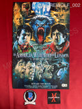 WEREWOLF_002 - 11x17 An American Werewolf In London Photo Autographed By David Naughton & Griffin Dunne
