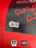WEREWOLF_009 - 11x17 An American Werewolf In London Photo Autographed By David Naughton & Griffin Dunne