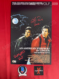 WEREWOLF_009 - 11x17 An American Werewolf In London Photo Autographed By David Naughton & Griffin Dunne