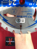 WHANNELL_001 - Silver 7" Real Saw Blade Autographed By Leigh Whannell