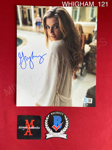 WHIGHAM_121 - 8x10 Photo Autographed By Giorgia Whigham