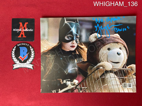 WHIGHAM_136 - 8x10 Photo Autographed By Giorgia Whigham
